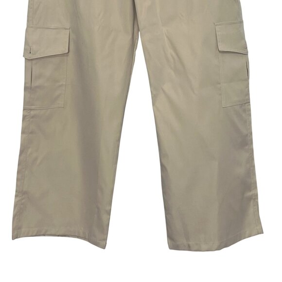 Hengsheng Jeans Izuria Cargo Pants Womens 1XL Tan New WOT - Picture 5 of 10